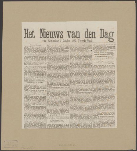 Page from Het Nieuws van den Dag about the Muntplein