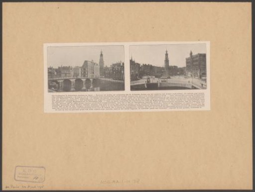 View of the Muntplein with the Munttoren