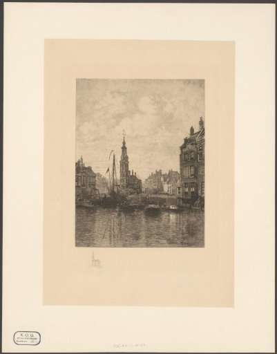 View of the Muntplein and the Munttoren