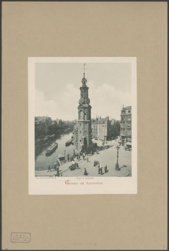 View of the Muntplein and the Munttoren