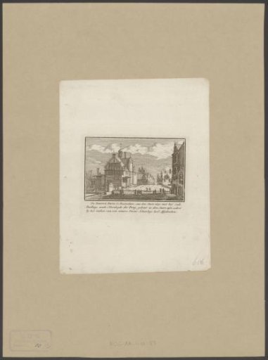 View of the Paalhuis and the Nieuwe Brug