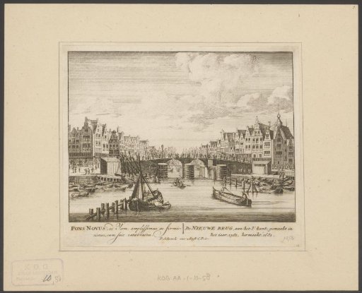 View of the Nieuwe Brug