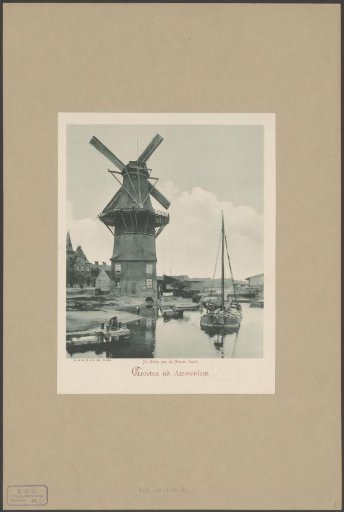 View of a Mill on the Nieuwe Vaart