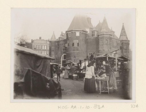 View of the Market on the Nieuwmarkt