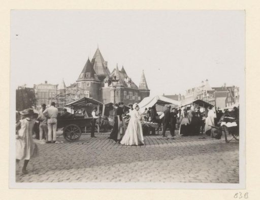 View of the Market on the Nieuwmarkt