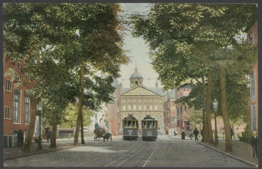 View of the Raadhuisstraat looking towards the Palace on the Dam