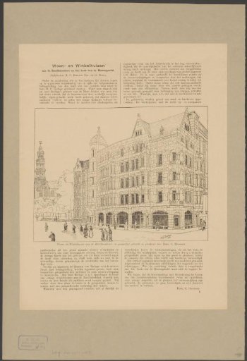 View of the Raadhuisstraat, corner of the Herengracht