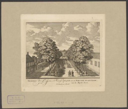 View of the Plantage Middenlaan in Amsterdam
