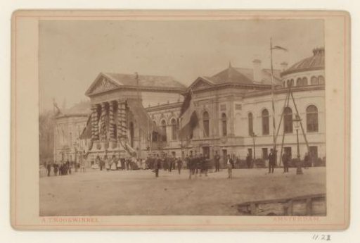 View of the Aquarium Building of Artis