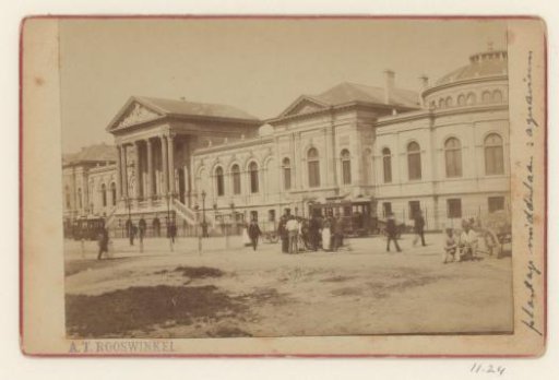 View of the Aquarium Building of Artis