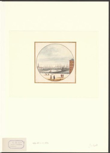 View of several ships at the Admiralty Yard