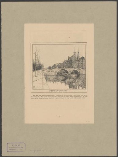 View of the Prinsengracht