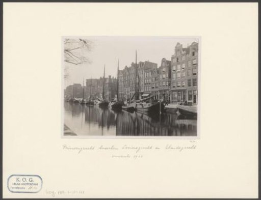 View of the Prinsengracht Between the Looiersgracht and the Elandsgracht