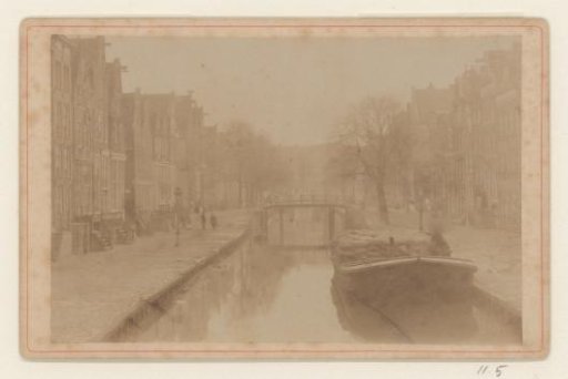 View of the Palmgracht before the Filling
