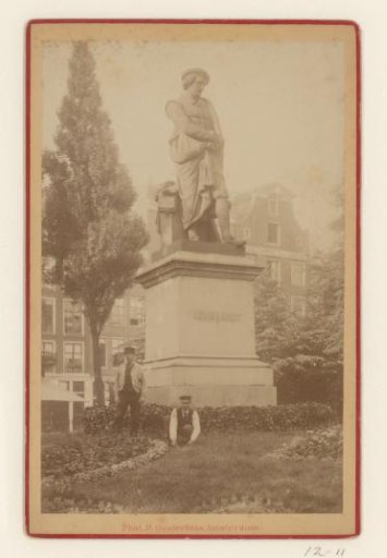 View of the Rembrandt Monument