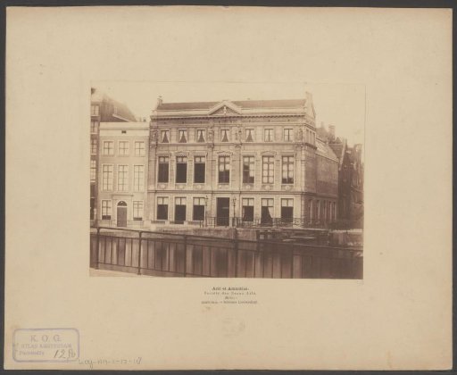 View of the building of Arti et Amicitiae on the Rokin
