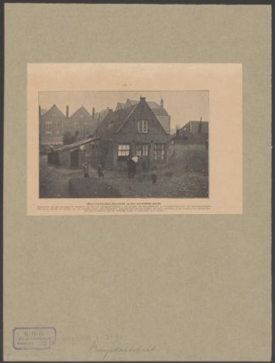 View of the farm Ons Genoegen on the Ruysdaelstraat