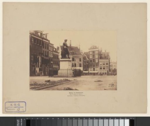 View of the Rembrandt Monument