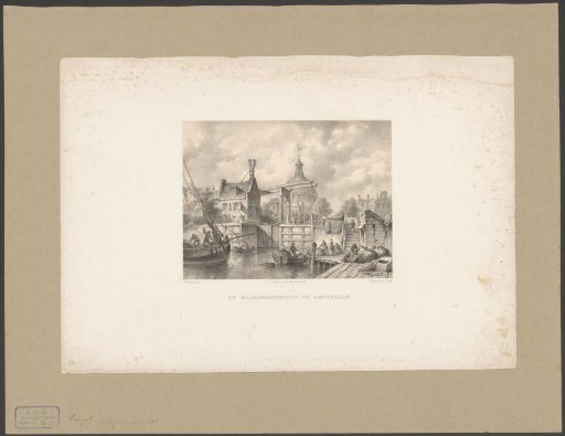View of the Haarlemmersluis