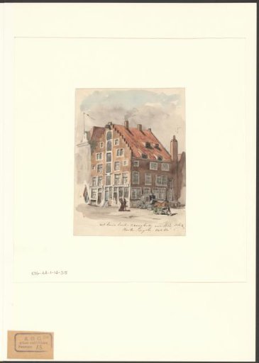 View of Singel 2A, corner Droogbak