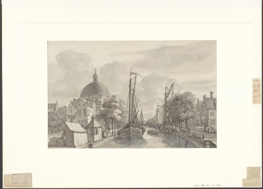 View of the Round Lutheran Church on the Singel