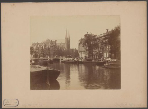 View of De Krijtberg on the Singel