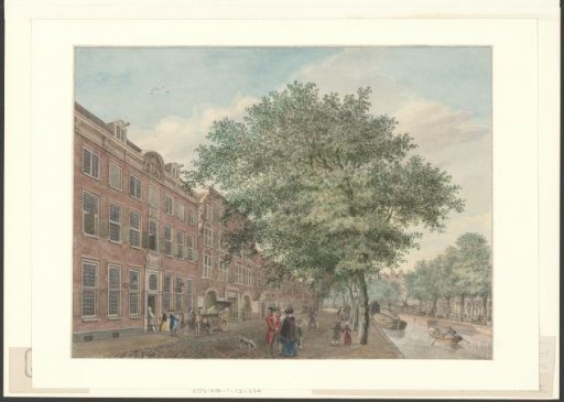 View of the Oude Doelen on the Singel