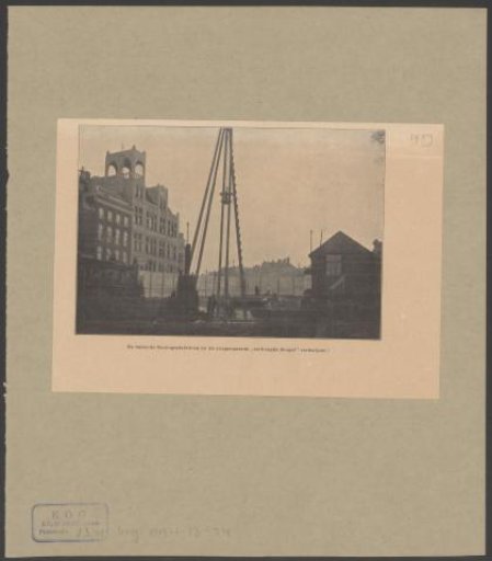 View of the Koningspleinbrug at the Singel