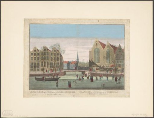 View of the Singel at the Old Lutheran Church