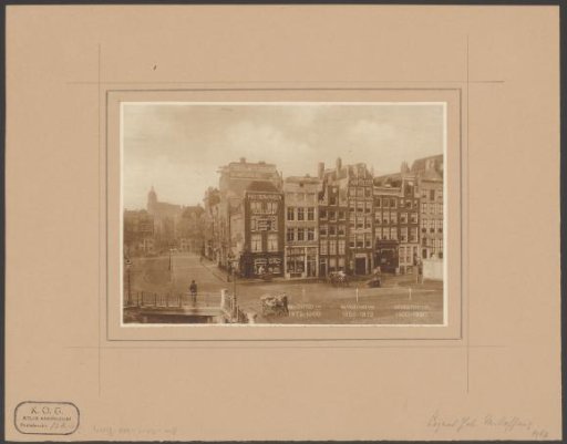 View of the Singel, corner of the Koningsplein