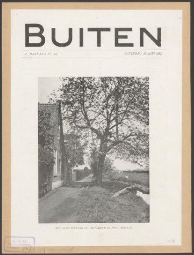 Title page for: Buiten, 15 June 1912