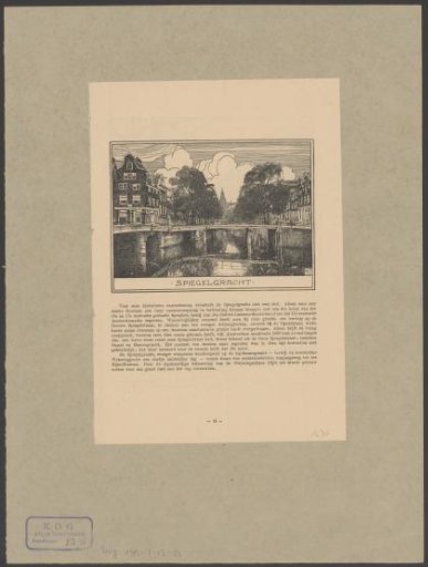 View of the Spiegelgracht