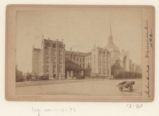 View of the Diaconieweeshuis on the Stadhouderskade