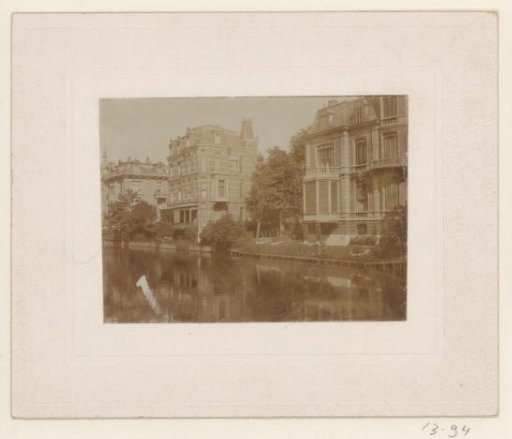 View of the rear of the Weteringschans, near the Stadhouderskade