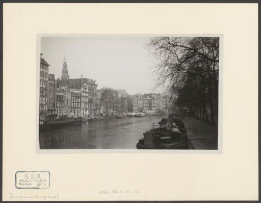 View of the Zwanenburgwal