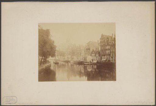 View of the Oudezijds Voorburgwal with the Basilica of Saint Nicholas