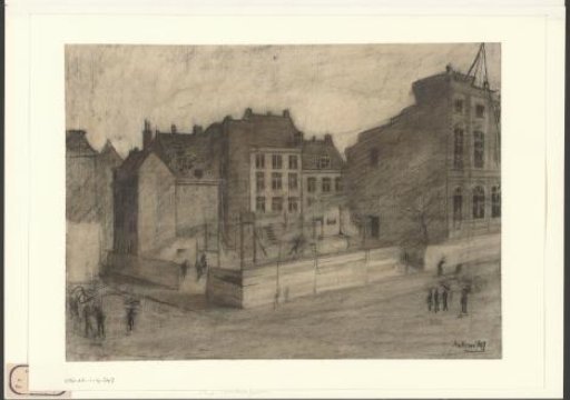 View of the Nieuwezijds Voorburgwal