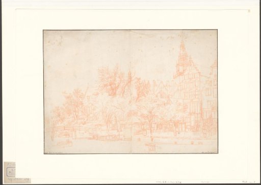 View of the Oudezijds Voorburgwal and the Oude Kerk