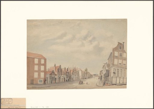 View of the Willemsstraat, seen from the Brouwersgracht