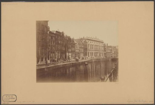 View of the old post office on the Nieuwezijds Voorburgwal