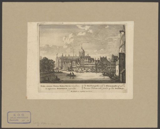 View of the Nieuwezijds Voorburgwal