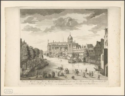 View of the Nieuwezijds Voorburgwal