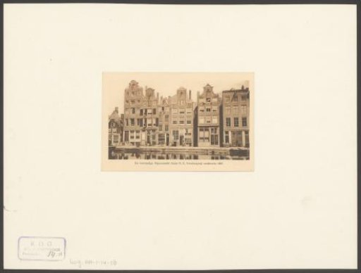 View of the Nieuwezijds Voorburgwal