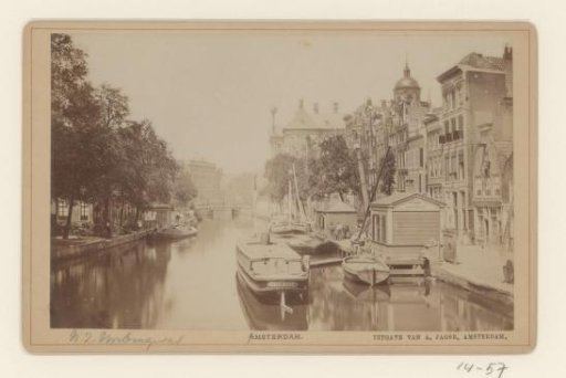 View of the Nieuwezijds Voorburgwal