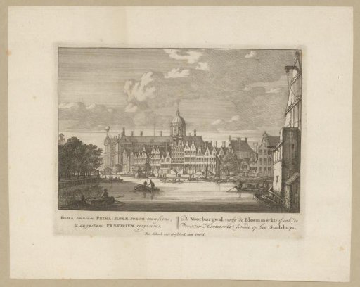 View of the Nieuwezijds Voorburgwal
