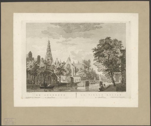 View of the Oudezijds Voorburgwal with the Old Church