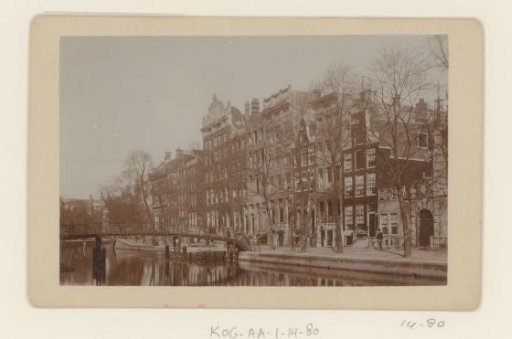 View of a canal, possibly the Oudezijds Achterburgwal