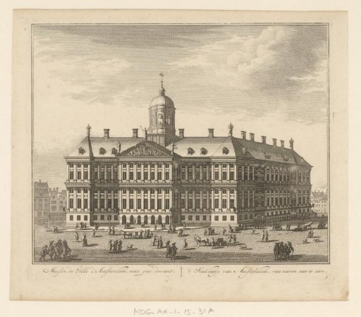 View of the Town Hall on the Dam