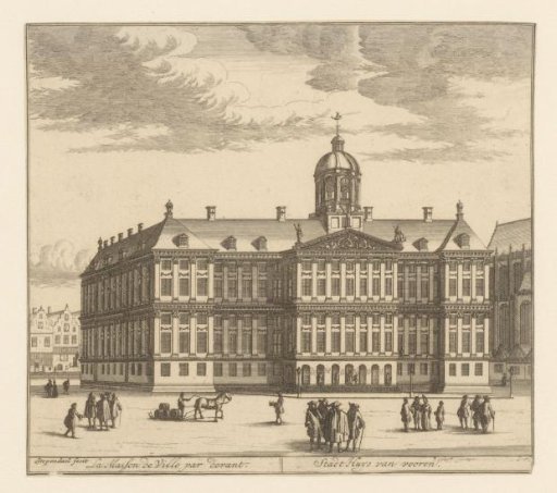 View of the Town Hall on the Dam