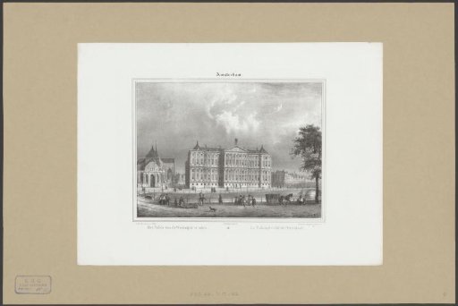 View of the Palace on the Dam seen from the west side